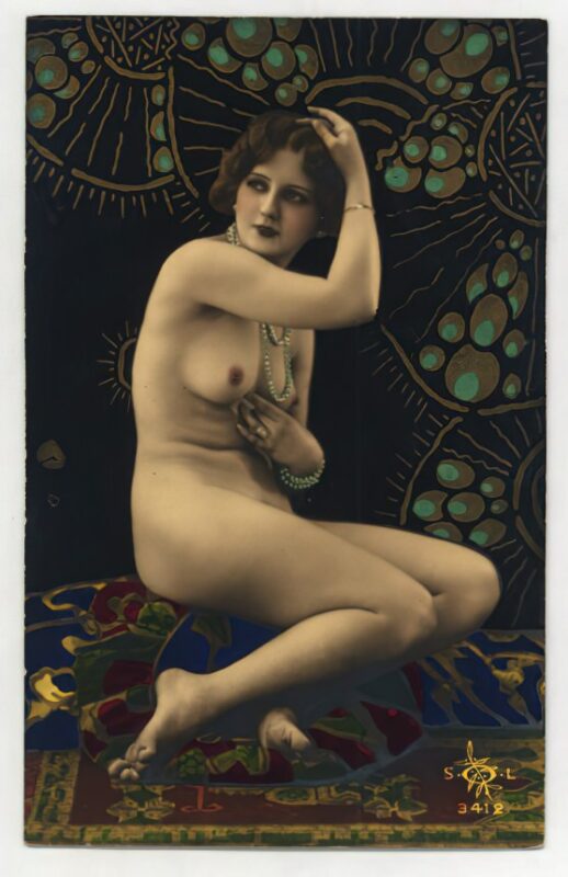 Retro Classic Erotica Color Tint Nude