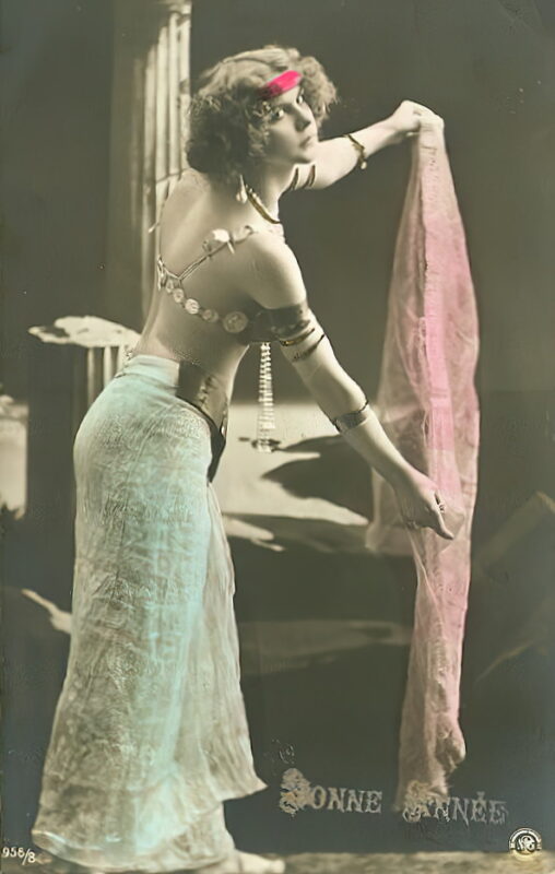 Retro Classic Erotica Color Tint Nude