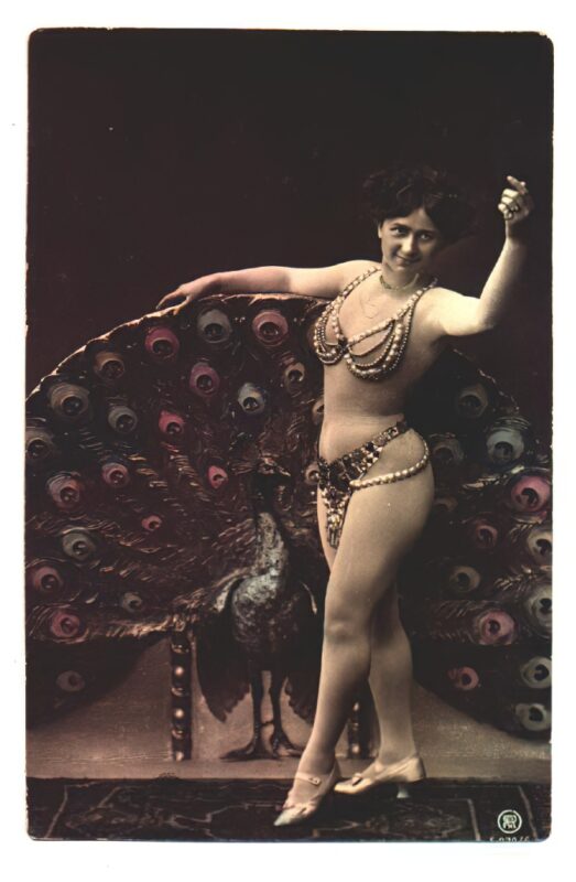 Retro Classic Erotica Color Tint Nude