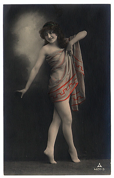 Retro Classic Erotica Color Tint Nude