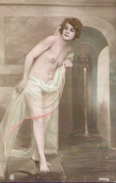 Retro Classic Erotica Color Tint Nude