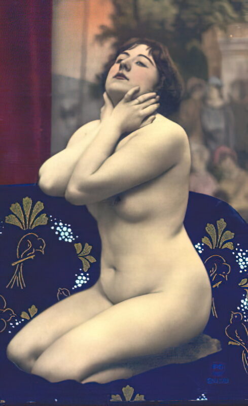 Retro Classic Erotica Color Tint Nude