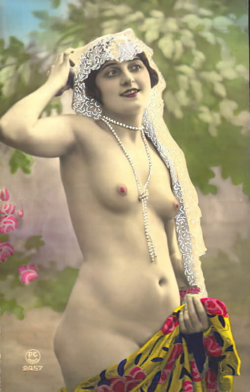 Retro Classic Erotica Color Tint Nude