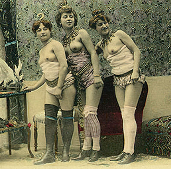 Retro Classic Erotica Color Tint Nude