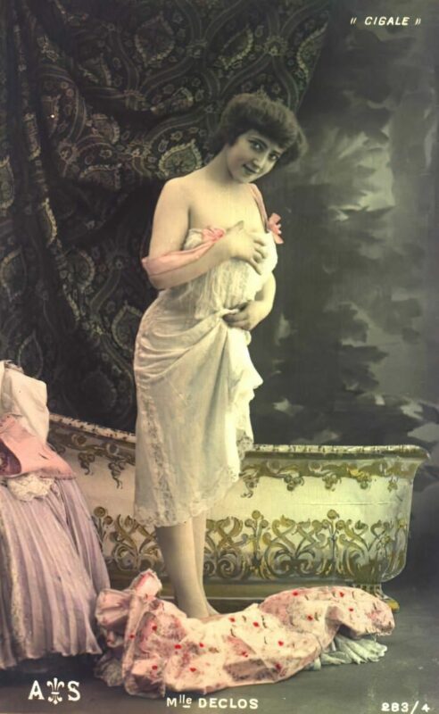 Retro Classic Erotica Color Tint Nude