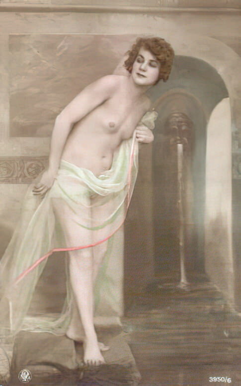 Retro Classic Erotica Color Tint Nude