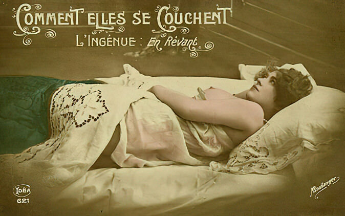 Retro Classic Erotica Color Tint Nude