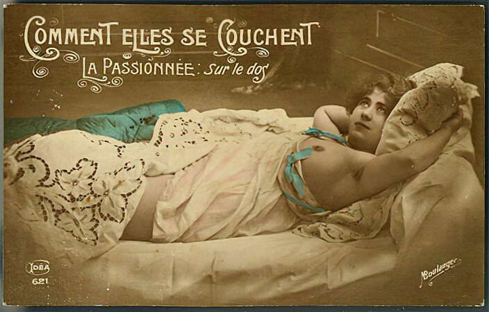 Retro Classic Erotica Color Tint Nude