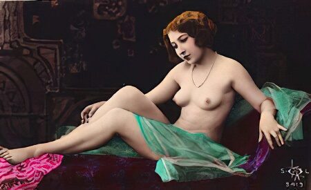 Retro Classic Erotica Color Tint Nude