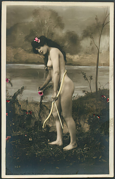 Retro Classic Erotica Color Tint Nude