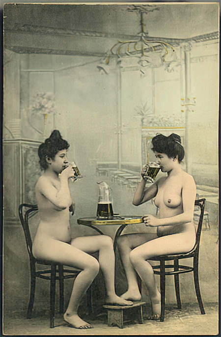 Retro Classic Erotica Color Tint Nude