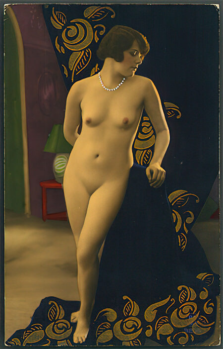 Retro Classic Erotica Color Tint Nude