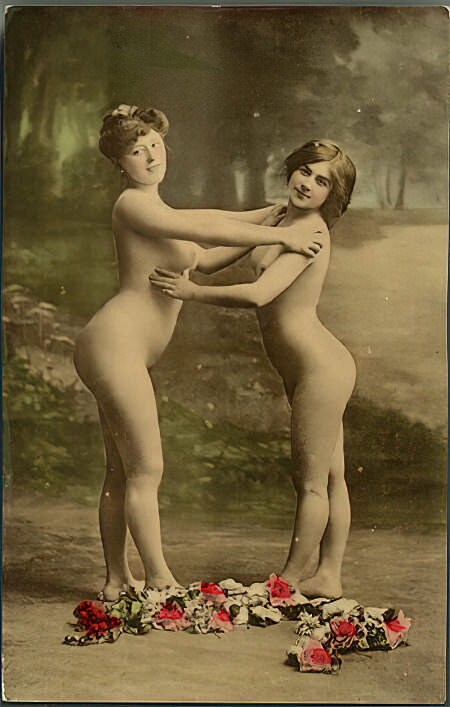 Retro Classic Erotica Color Tint Nude