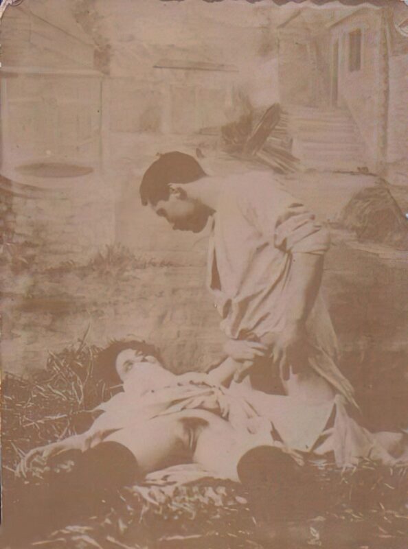 Retro Classic Erotica Color Tint Nude