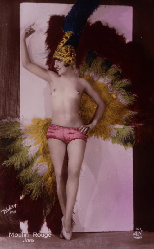 Retro Classic Erotica Color Tint Nude