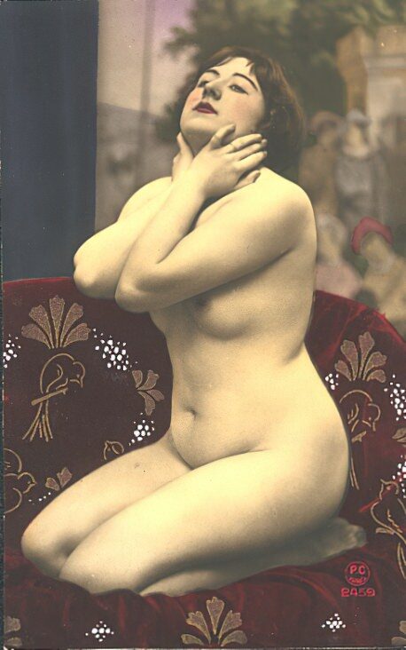 Retro Classic Erotica Color Tint Nude