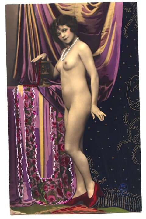 Retro Classic Erotica Color Tint Nude