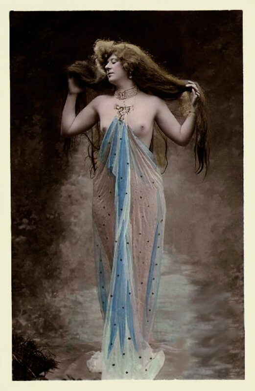 Retro Classic Erotica Color Tint Nude