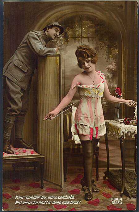 Retro Classic Erotica Color Tint Nude