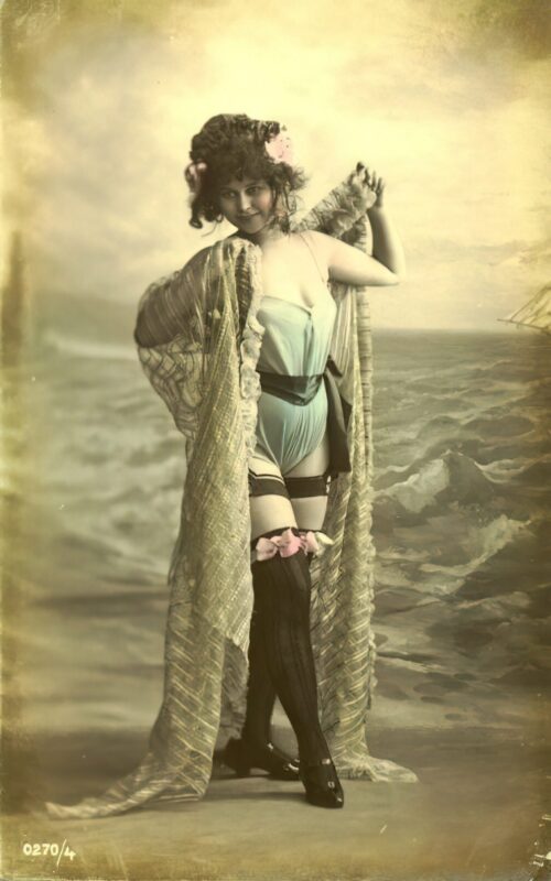 Retro Classic Erotica Color Tint Nude