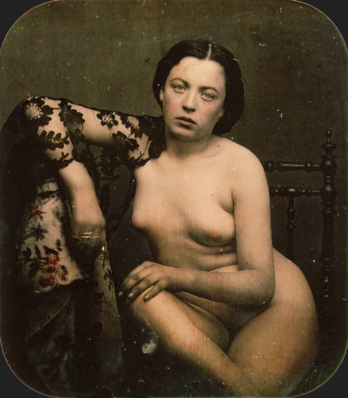 Retro Classic Erotica Color Tint Nude