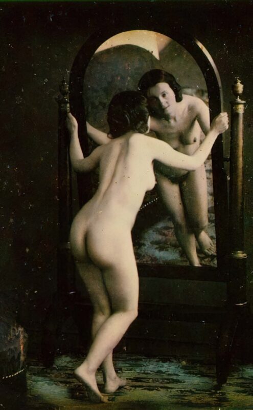 Retro Classic Erotica Color Tint Nude