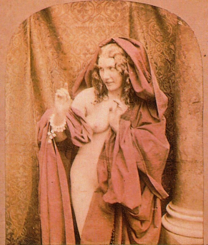 Retro Classic Erotica Color Tint Nude