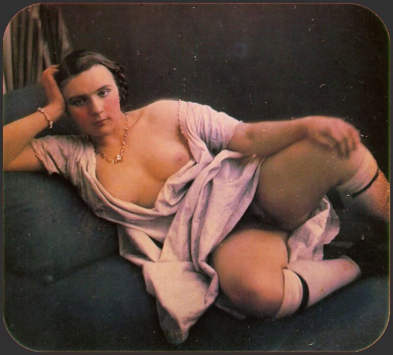 Retro Classic Erotica Color Tint Nude