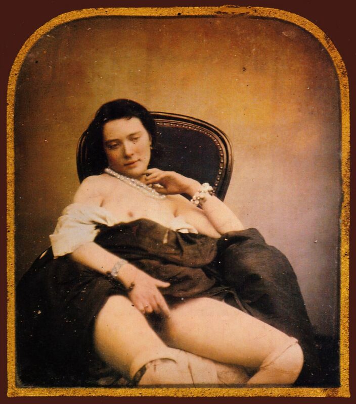 Retro Classic Erotica Color Tint Nude