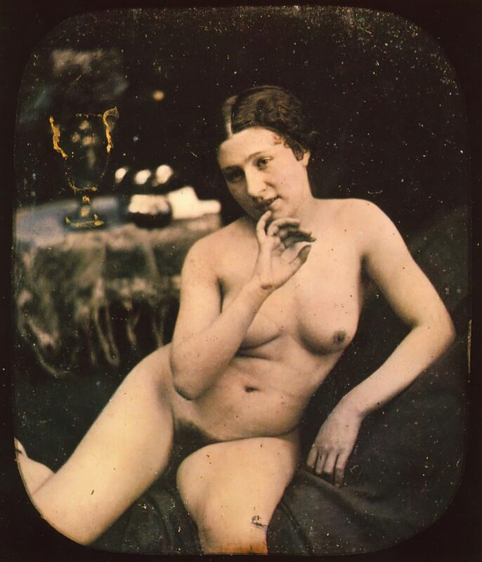 Retro Classic Erotica Color Tint Nude