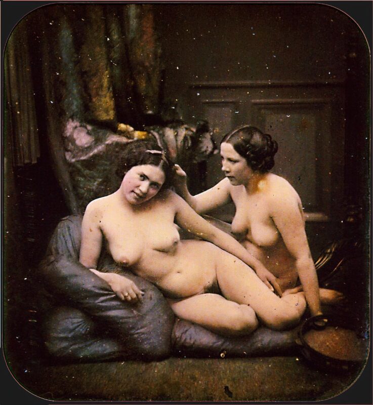 Retro Classic Erotica Color Tint Nude