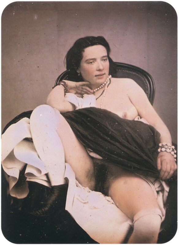 Retro Classic Erotica Color Tint Nude