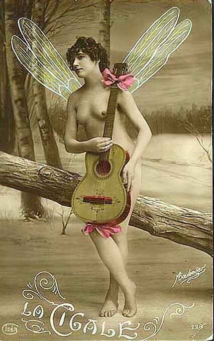 Retro Classic Erotica Color Tint Nude