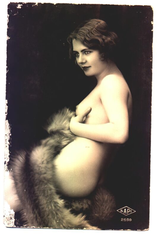 Retro Classic Erotica Color Tint Nude