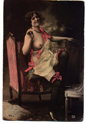 Retro Classic Erotica Color Tint Nude