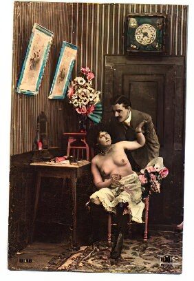 Retro Classic Erotica Color Tint Nude