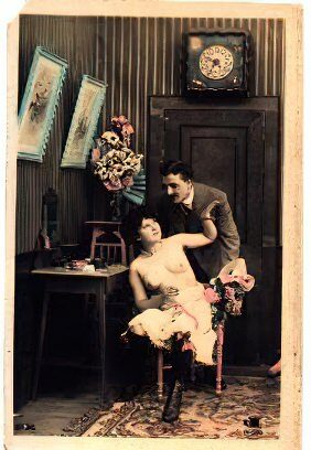 Retro Classic Erotica Color Tint Nude