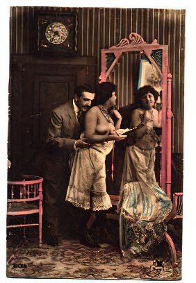 Retro Classic Erotica Color Tint Nude