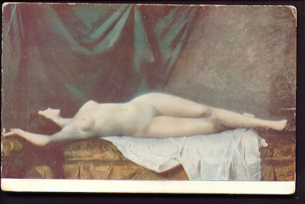 Retro Classic Erotica Color Tint Nude