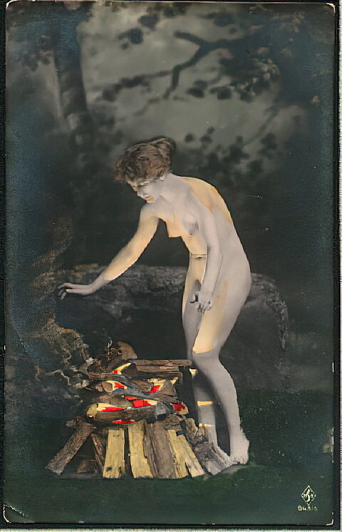 Retro Classic Erotica Color Tint Nude