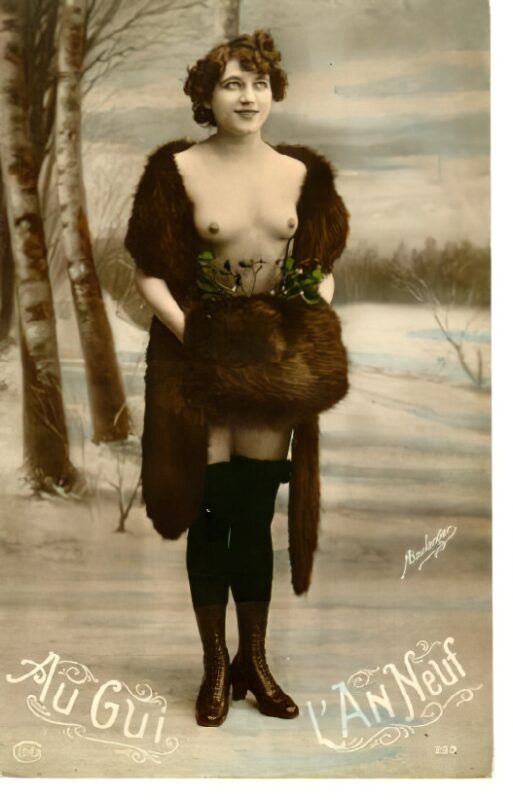 Retro Classic Erotica Color Tint Nude