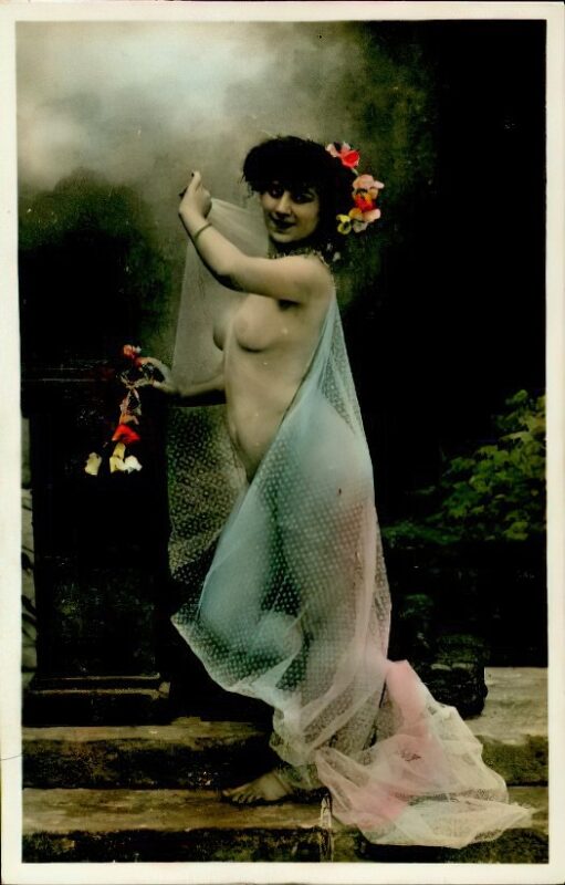 Retro Classic Erotica Color Tint Nude