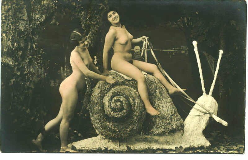 Retro Classic Erotica Color Tint Nude