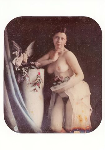 Retro Classic Erotica Color Tint Nude