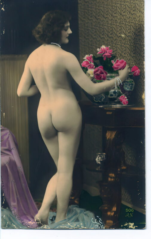 Retro Classic Erotica Color Tint Nude