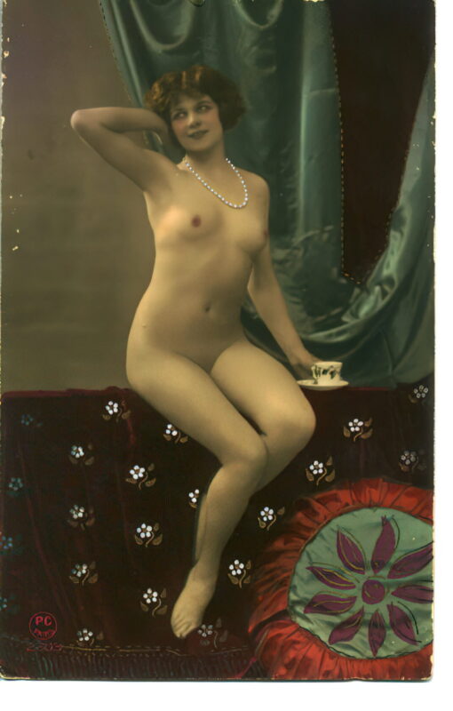 Retro Classic Erotica Color Tint Nude