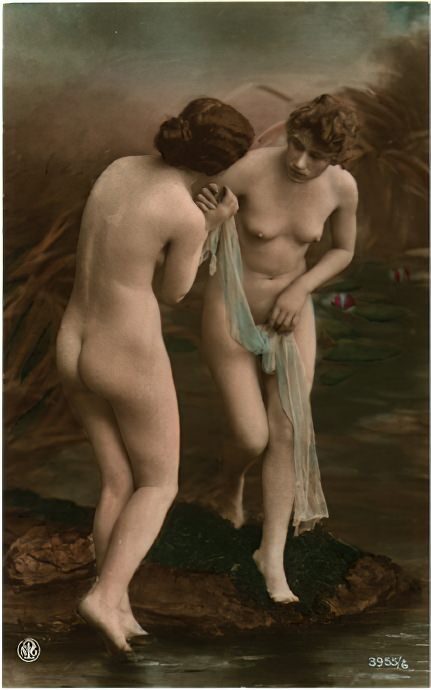 Retro Classic Erotica Color Tint Nude