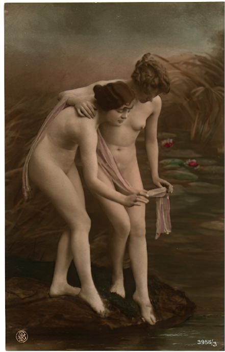 Retro Classic Erotica Color Tint Nude