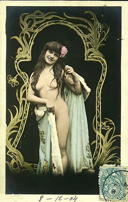 Retro Classic Erotica Color Tint Nude