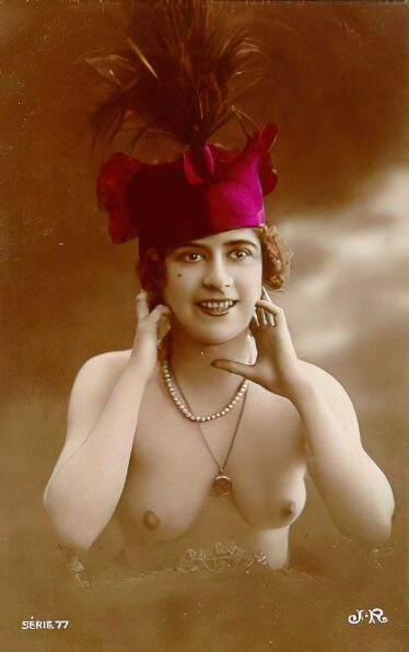 Retro Classic Erotica Color Tint Nude